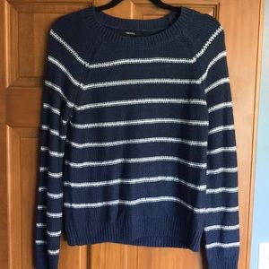 Navy stripe sweater